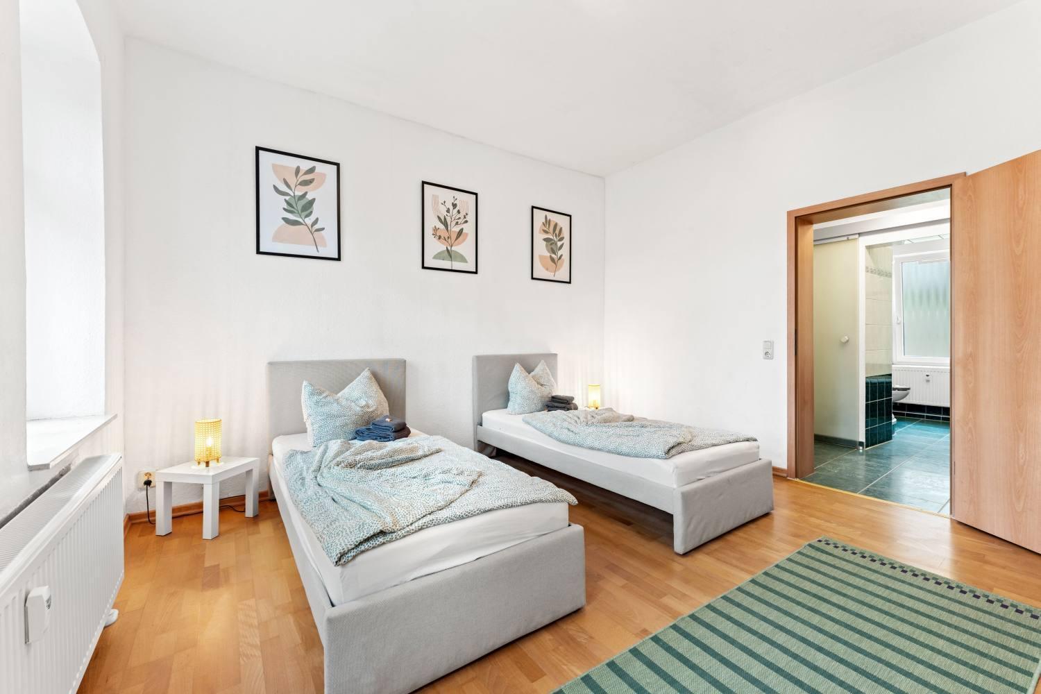 Nice Apartment With Balcony Апольда Екстер'єр фото