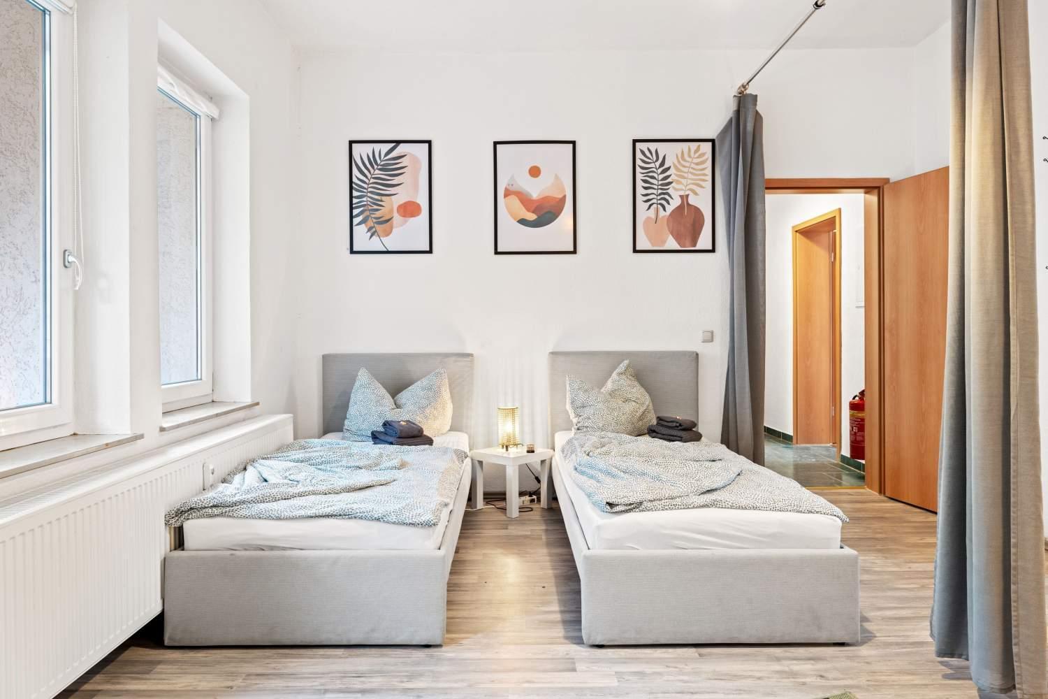 Nice Apartment With Balcony Апольда Екстер'єр фото