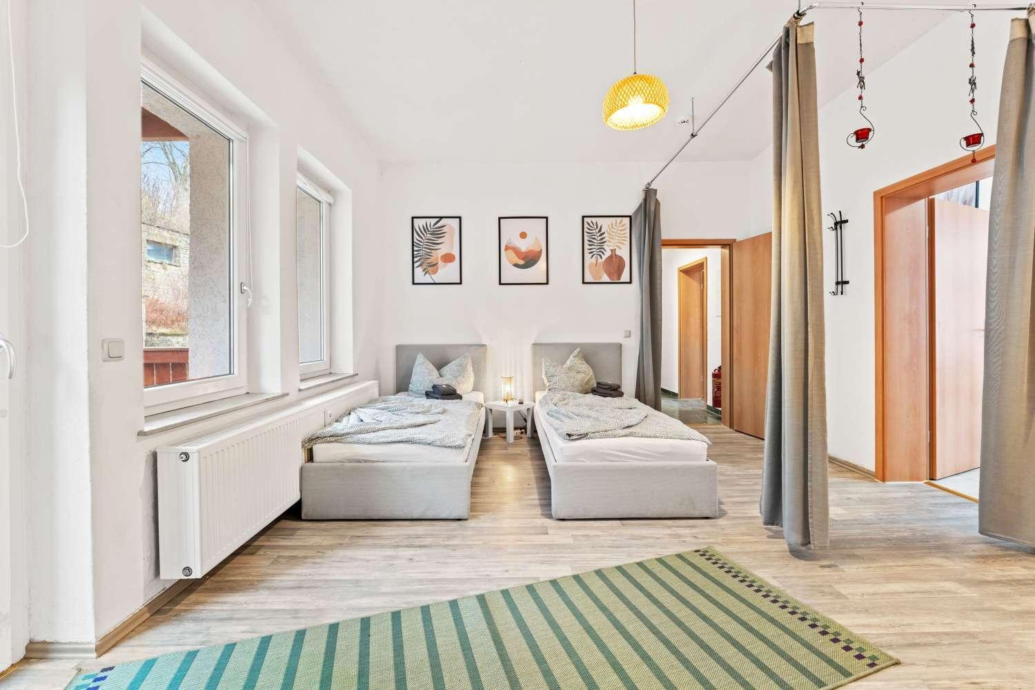 Nice Apartment With Balcony Апольда Екстер'єр фото
