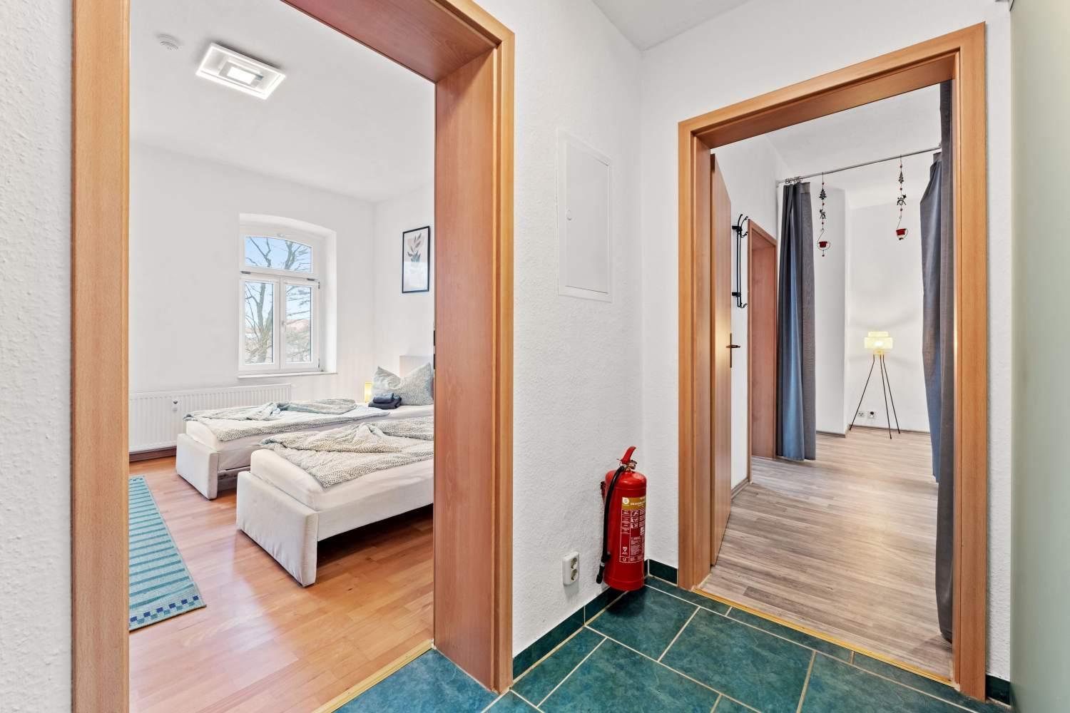 Nice Apartment With Balcony Апольда Екстер'єр фото