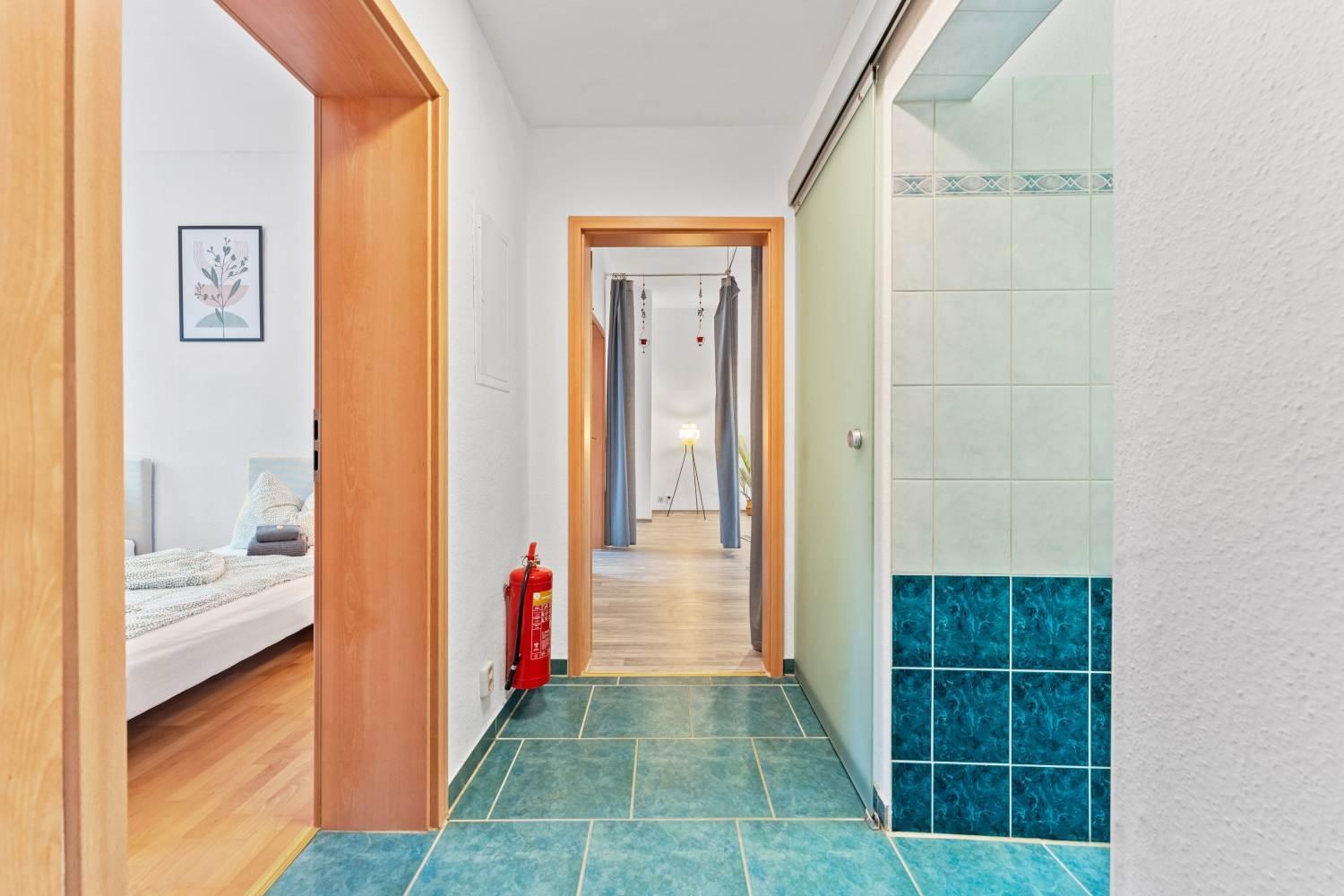 Nice Apartment With Balcony Апольда Екстер'єр фото